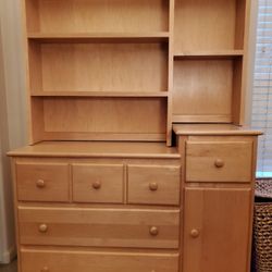 Children's Dresser w/ Hutch