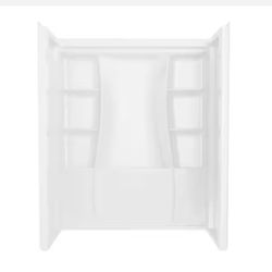 ☀️ Classic 500 60 in. W x 73.25 in. H x 32 in. D 3-Piece Direct-to-Stud Alcove Shower Surrounds