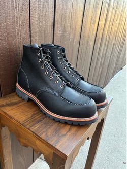 Red Wing 2949  in Black Oil Slick Leather SIZE 10.5D