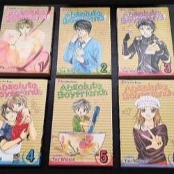 Like New Absolute Boyfriend Shojo Romance English Manga Volumes 1-6