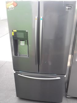 New Samsung black stainless