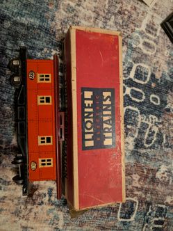 Lionel pre war tin lutho caboose