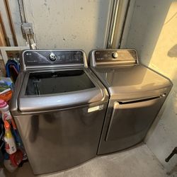 LG Top Load Washer & Gas Dryer Set – Direct Drive, TurboWash, Sensor Dry