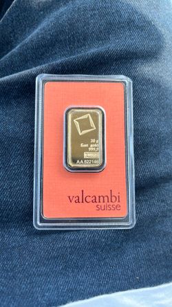 Valcambi 20 gram gold bullion