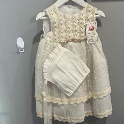 Baby Girl Baptism Dress 24 Months