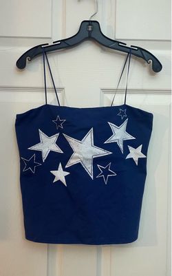 Brand new Juniors blue star design top size XL