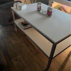 Gray And white Tables