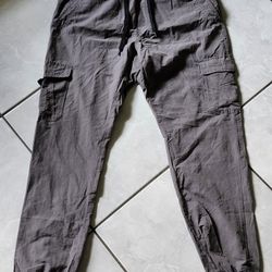 Rustic Blue Cargo Joggers 