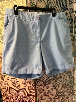 Women’s size 16 Crown & Ivy baby blue shorts