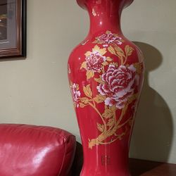 Red Vase 
