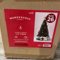 Free On The Porch: Christmas Tree. Dimensions In Pic