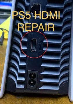PS5 HDMI PORT REPAIR / REPLACEMENT SERVICE ( Includes Internal Cleaning) 