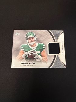 2026 topps nfl flagship football mason taylor relic