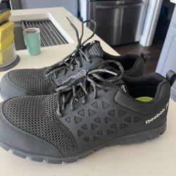 Steel toe.  Work Shoes