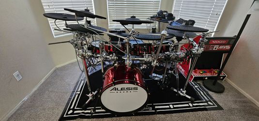 Alesis Strike Pro SE electronic drum set with TONS of extras