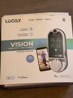 Lockly Vision Smart Lock + Video Doorbell Deadbolt Edition