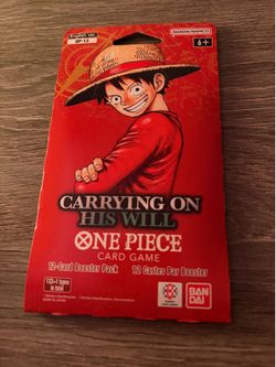 One Piece Carrying On His Will Sleeved Pack