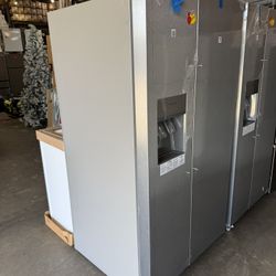 Frigidaire 36 in. 26 cu. ft. Standard Depth Side by Side Refrigerator in Stainless Steel