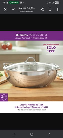 CASEROLA 12 QUARTOS NUEVO 