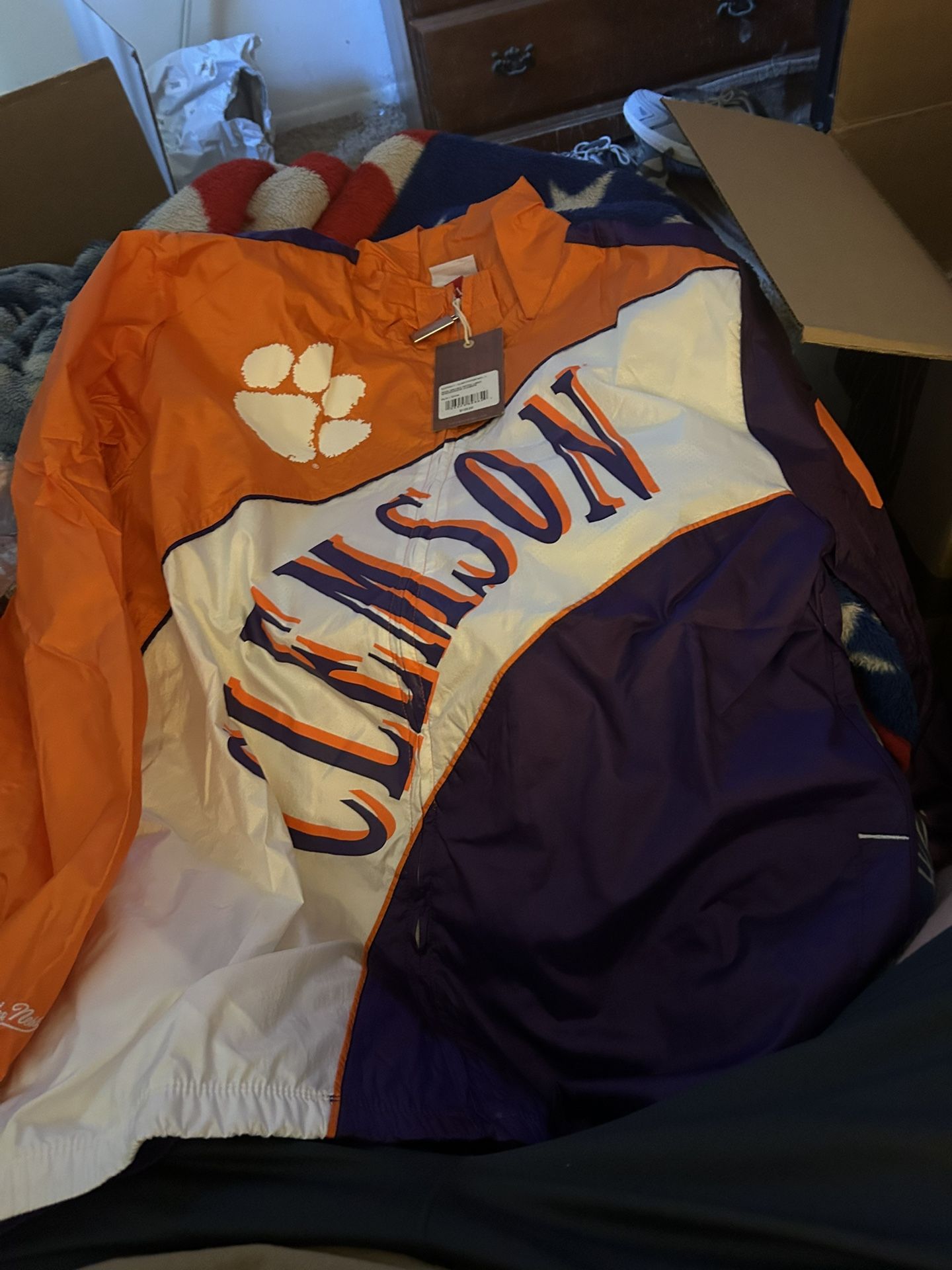 Clemson Windbreaker Large