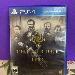 The Order 1896 for PS4