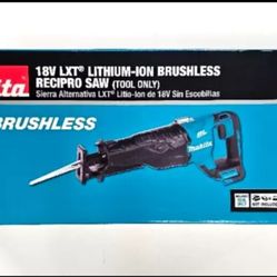 Makita new Saw Zall 18v Brushless - Variable Speeds - ( Tool Only)