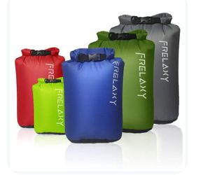 Frelaxy Dry Bag 5 Pack, Ultralight Waterproof Dry Sack for Outdoor Use Assorted Colors
New unused condition