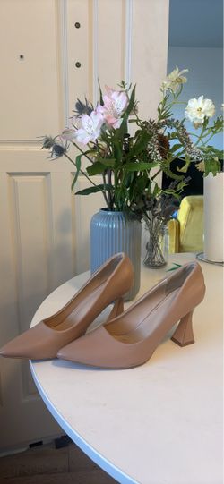 Tan Work Heels