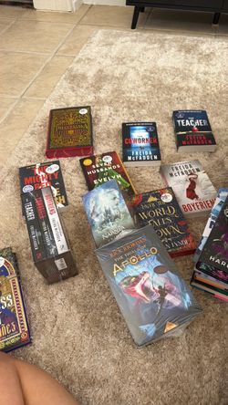 Mixed Book Lot – 10+ Titles