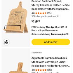 Bambco Coukbook Stand new