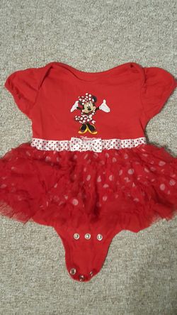 Disney parks Minnie outfit 12m