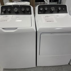 GE Top Load Washer And Dryer Set