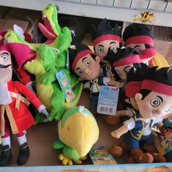 Jake Neverland Pirates Plushy