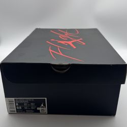 Nike Air Jordan 4 Black Canvas DH7138 006 Size 8 *SHOE BOX ONLY