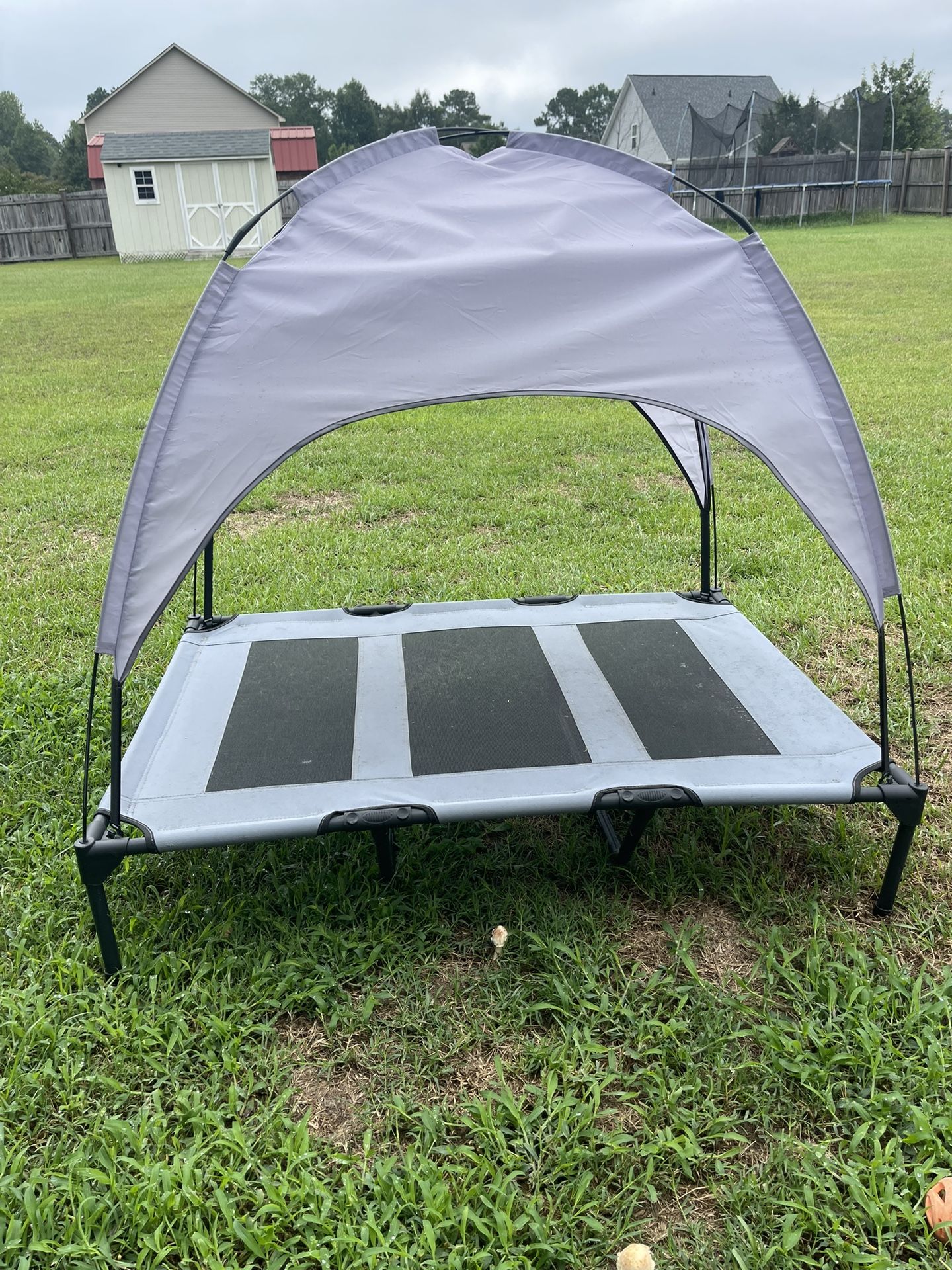 Outdoor Dog Bed With Canopy