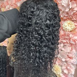 Kinky Curly 16 inches ( 13x4 & Vpart)  