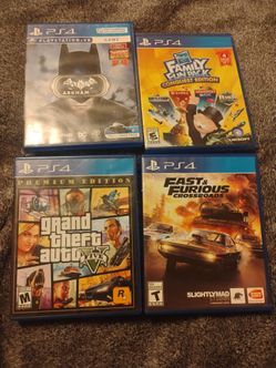 PlayStation 4 game games
