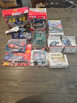 NASCAR Diecast Cars and Collectibles Lot