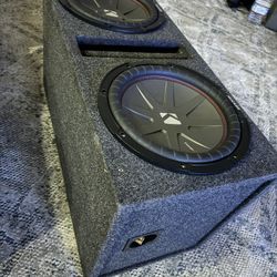 Kicker CompVR Dual 12’s