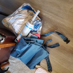 Inflatable hospital mattress & transfer sling