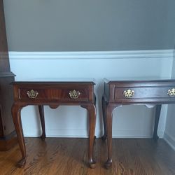 Drexel Heritage End Tables (pair)