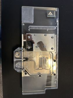 Barrow ASUS RTX 2070 Waterblock Custom No Trades Read Description
