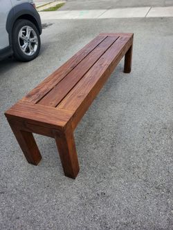 Rustic Solid Wood Bench/Coffee Table