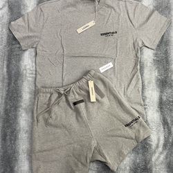 Fear Of God Essentials Dark Oatmeal 2 Piece Set FW22