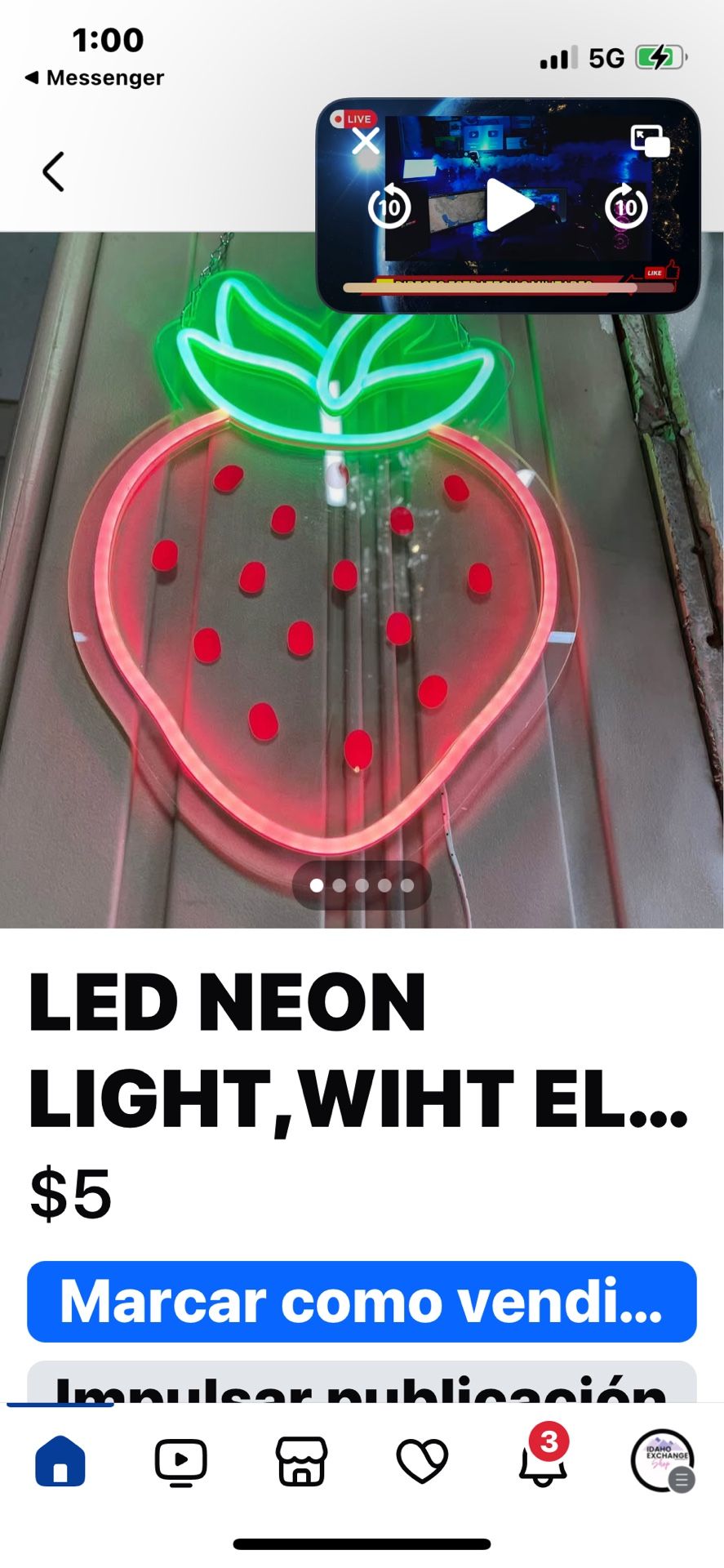 LEO NEON LIGHT,ELECTRIC NEW