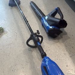 Kobalt 40v Leaf Blower and Edge Trimmer