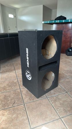 Memphis Dual Subwoofer Enclosure Box