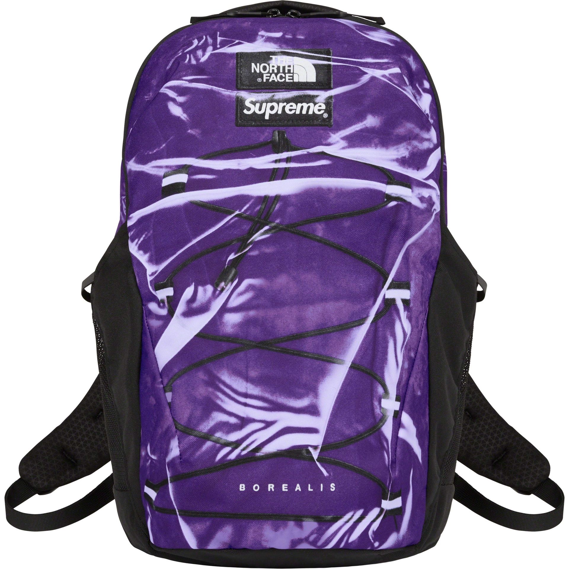 Supreme The North Face Printedu Borealis Backpack Purple SS23