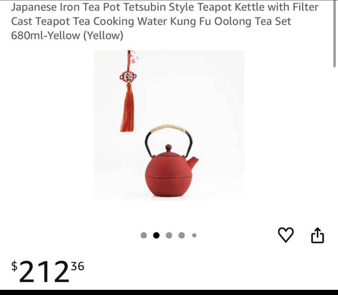 Japanese Iron Tea Pot