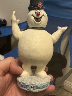 1980s frosty the Snowman bobble head